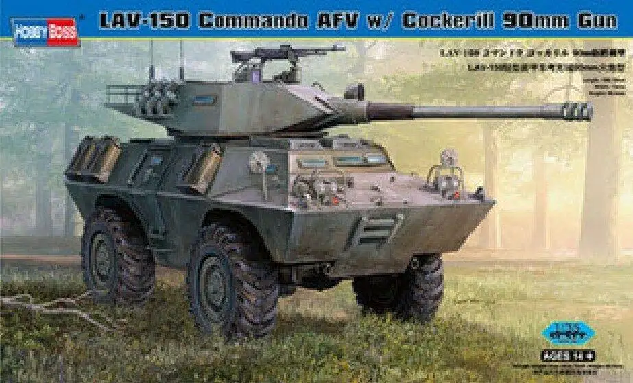 Hobbyboss Model Kit 82422 1/35 LAV-150 Commando AFV w/ 90mm Gun