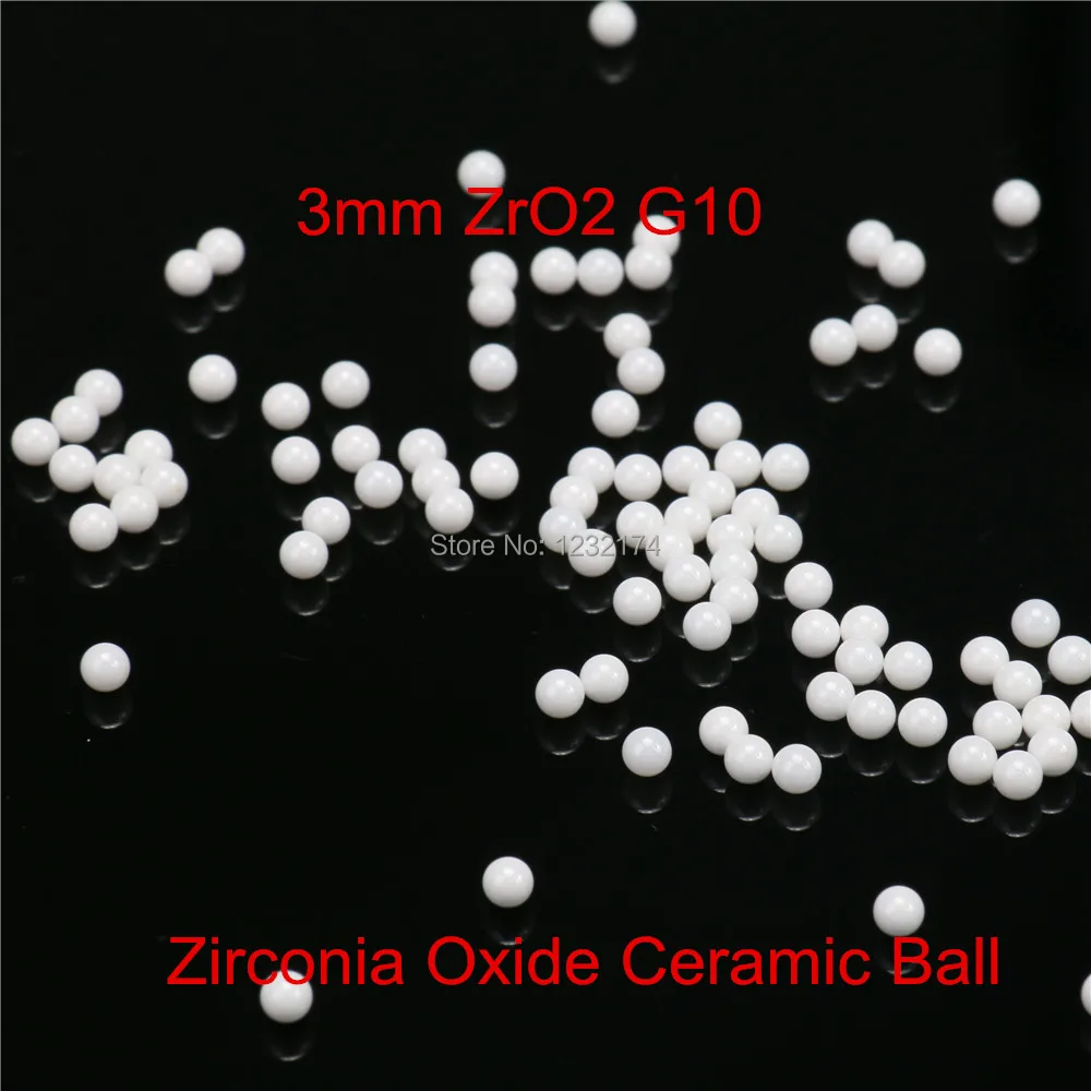 

Free DHL 3mm ZrO2 Zirconia Oxide Ceramic Balls G10 10000pcs for valve ball,bearing, homogenizer,sprayer,pump 3mm ZrO2 balls