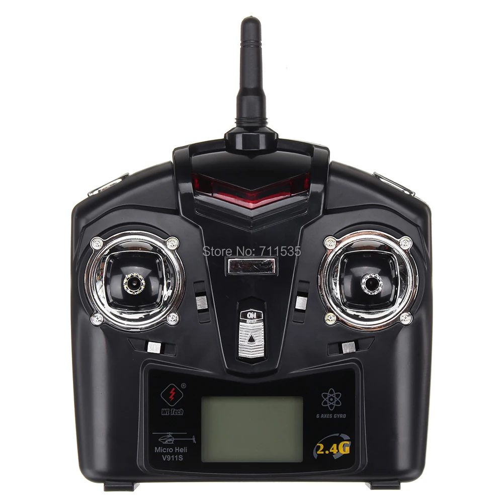 V911S-004 Transmitter Controller Mode 2 Spare Parts For WLtoys V911S RC Romote Control RC Helicopter