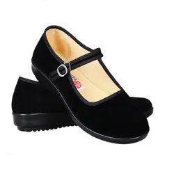 Primavera señoras zapatos planos negros bailarinas Mary Janes Casual mujeres zapatos de plataforma plana zapatos cómodos femeninos zapatos sin cordones Mujer