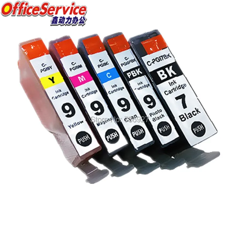 PGI-9 PGI-7  PGI9 PGI 7 ink Cartridge Compatible For Canon MX7600 iX7000 IX7000 RFB MX7600_Refurbished inkjet printer