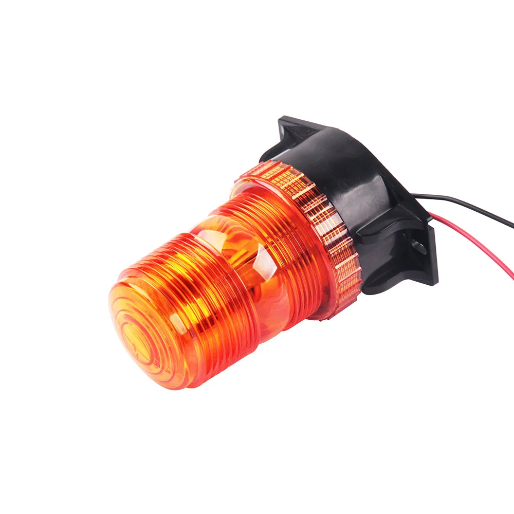 Bogrand Rotating Beacon Warning Light Flexible Led Flashing Beacon For Vehicle Amber Lighthouse Strobe 24v Warning Light Traffic