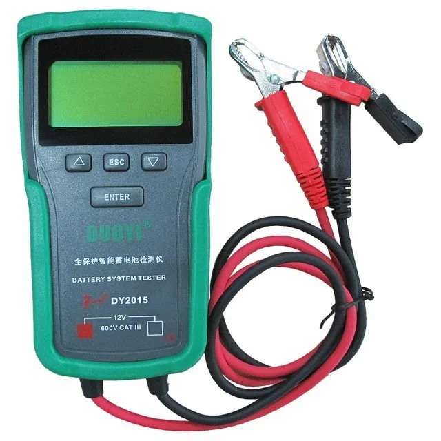 Sistema de Bateria Automotiva 12v Capacidade Máxima para Teste de Carga Eletrônica Mais Manual em Inglês Dy2023-testador de