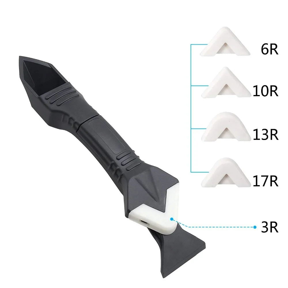 Livre o navio 5 pçs/set de calafetagem kit ferramenta de acabamento selante silicone grout raspador calafetagem removedor amigo calafetagem