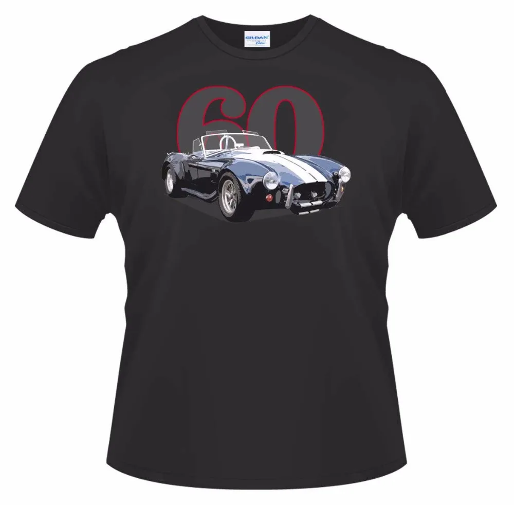 2019 Summer New Brand T-Shirt Casual Fitness Funny O Neck Men'S T-Shirt, 1960 Ac Cobra Classic Car Ideal Birthday Gift Tee Shirt