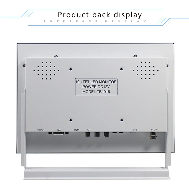 10 inch white HD IPS screen industrial security equipment 1080P LCD monitor 1920 portable micro display