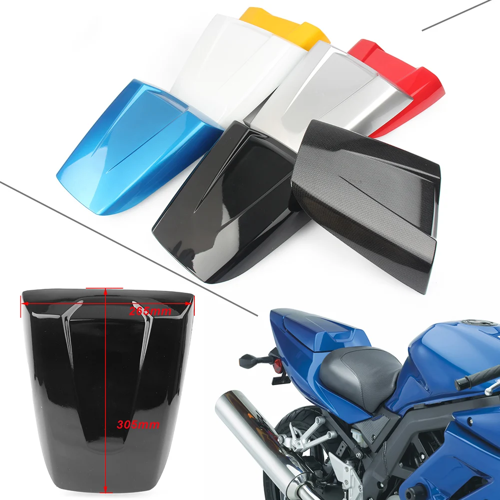 

Motorcycle Rear Pillion Passenger Cowl Seat Back Cover Fairing For SUZUKI SV 650 1000 2003 2004 2005 2006 2007 2008 2009 2010