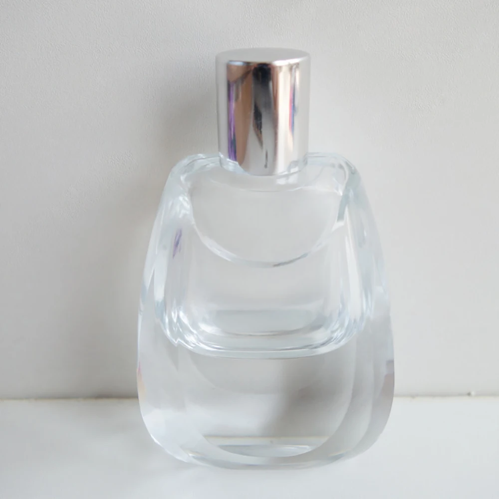 Luxurious airbag perfume atomizer glass bottle 30ml empty crystal packaging cosmetics