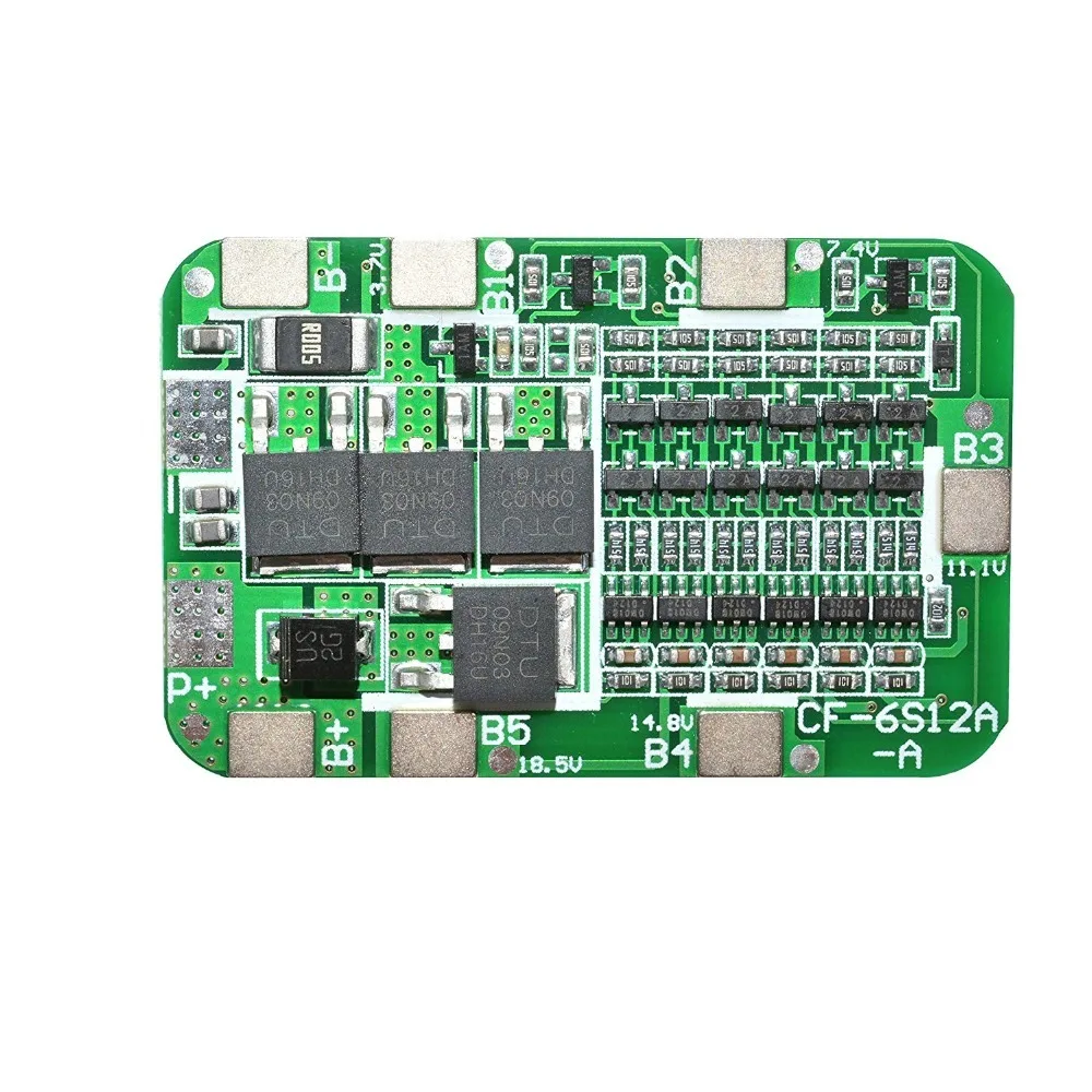 1 sztuk 6S 15A 24V PCB tablica ochronna bms dla 6 paczka 18650 Li-ion bateria litowa moduł diy kit