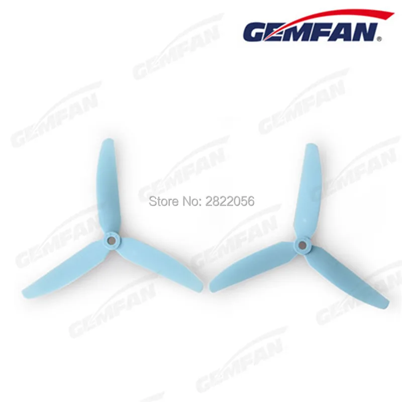 4pair 7colors 5030 5.0x3.0 FPV Nylon glass fiber 3 propeller Blade CW CCW shaft through the machine more special motor 1806-2206