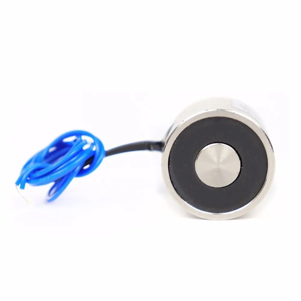 25*20mm 5kg 50n  Waterproof Mini Electromagnet Dc 6v 12v 24v 36v Electric Solenoid Strong Sucker Holding Electro Magnet