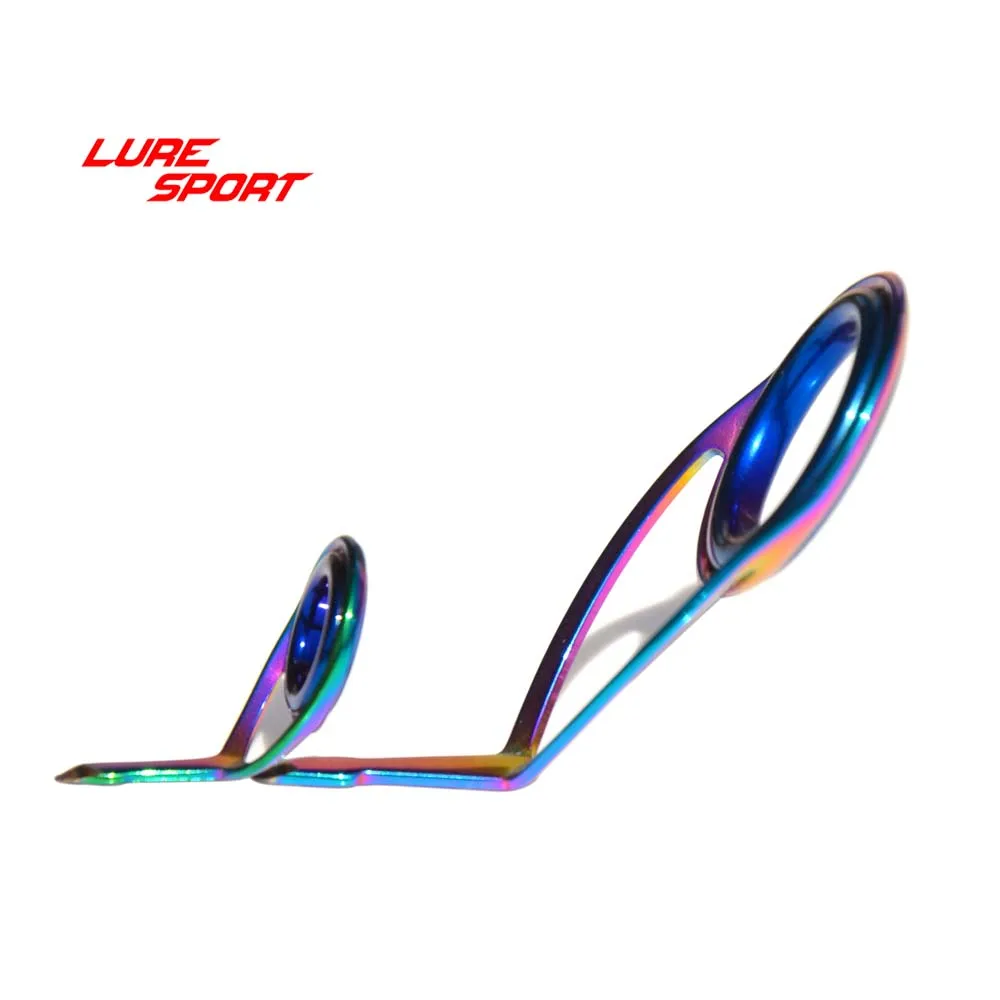 LureSport KL KT Guide 10pcs Multicolor frame blue ring Fishing Rod Building component Repair DIY Accessory