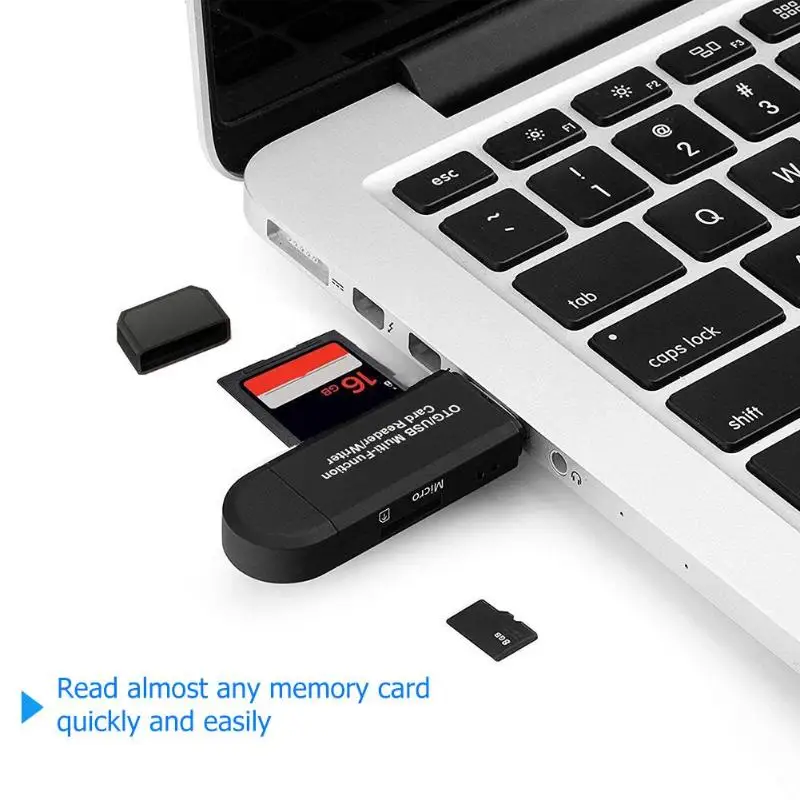 VODOOL USB Micro USB Card Reader SD/Micro SD TF OTG Smart Memory Card Adapter For PC Computer Laptop Cardreader SD Card Reader