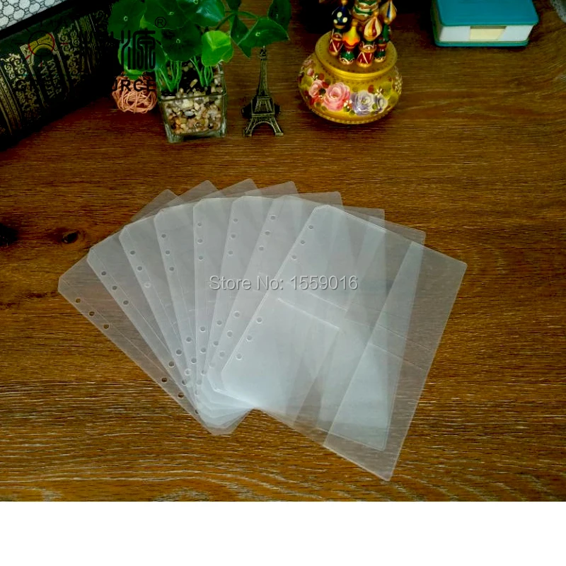 MQQ Card Album Leaf for A5 binder Folder Card Stock Capability 200 pcs Nonpoisonous and Tasteless