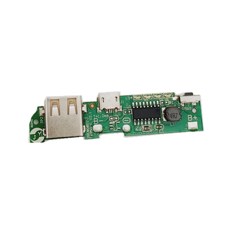 Power Bank Pcb Board Charger Step Up Boost Module For Mobile Phone 18650 Battery DIY 5v1a