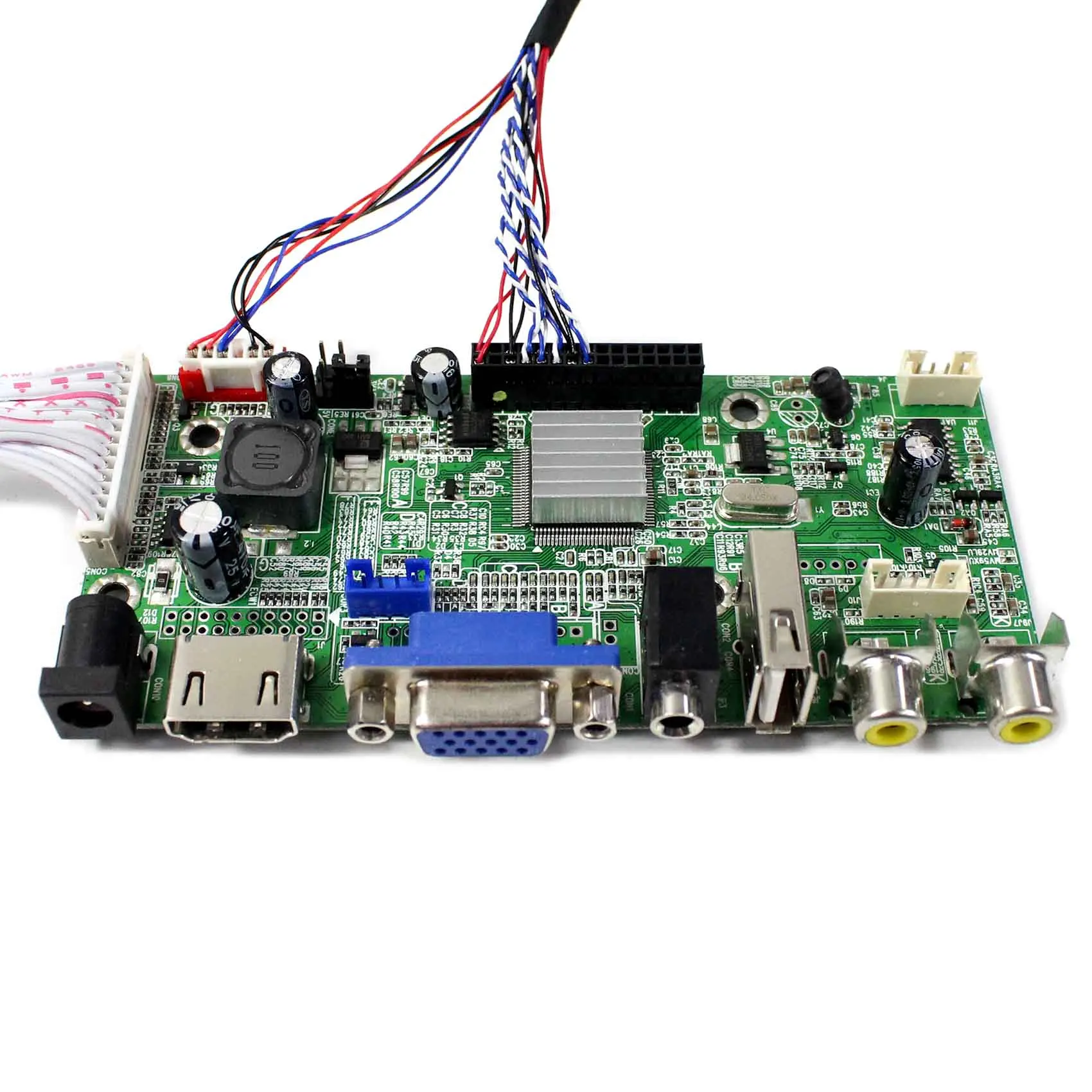 10.1 polegada b101ew05 ou LP101WX1-SLP2 1280x800 tela lcd com hd mi + vga av usb placa de controlador lcd VS-V59AV-V1