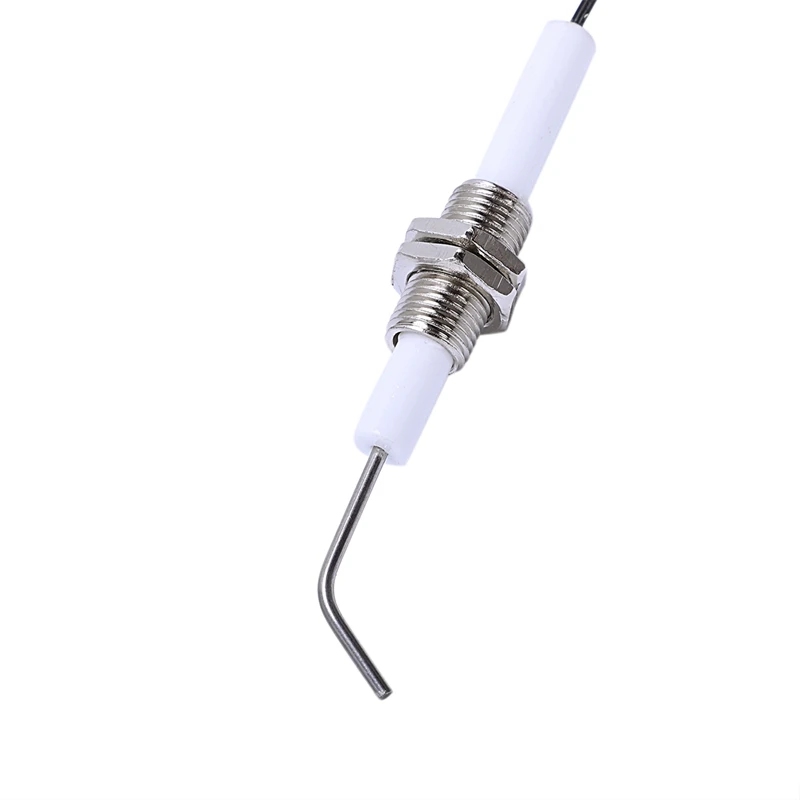 SANQ Ignition Part Plug Ceramic Electrode Igniter With Wire 30cm In Round 2.3mm Terminal 5Pcs/Lot