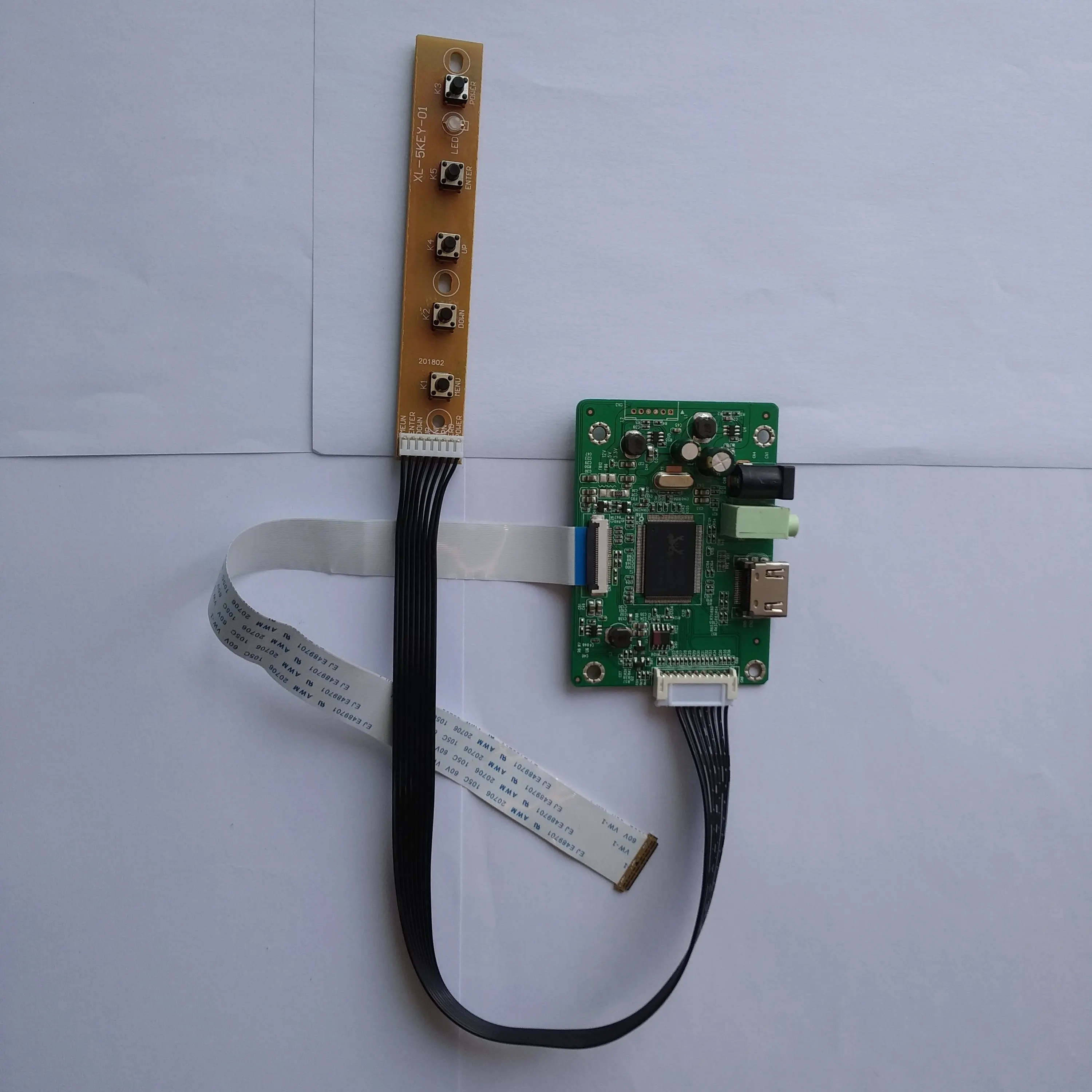 Kit de placa controladora de mini controlador edp led 2019, para painel de 13.3 polegadas x p