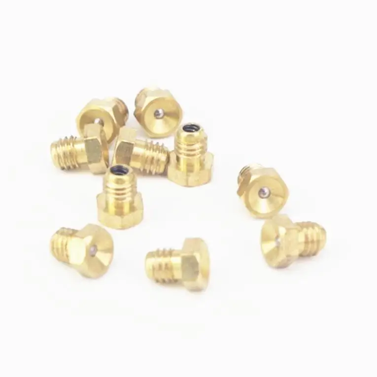 

20pcs M6 Pitch 1mm Metric Male Flush Straight Grease Zerk Nipple Fitting For Grease Gun Machine Tool Accessories