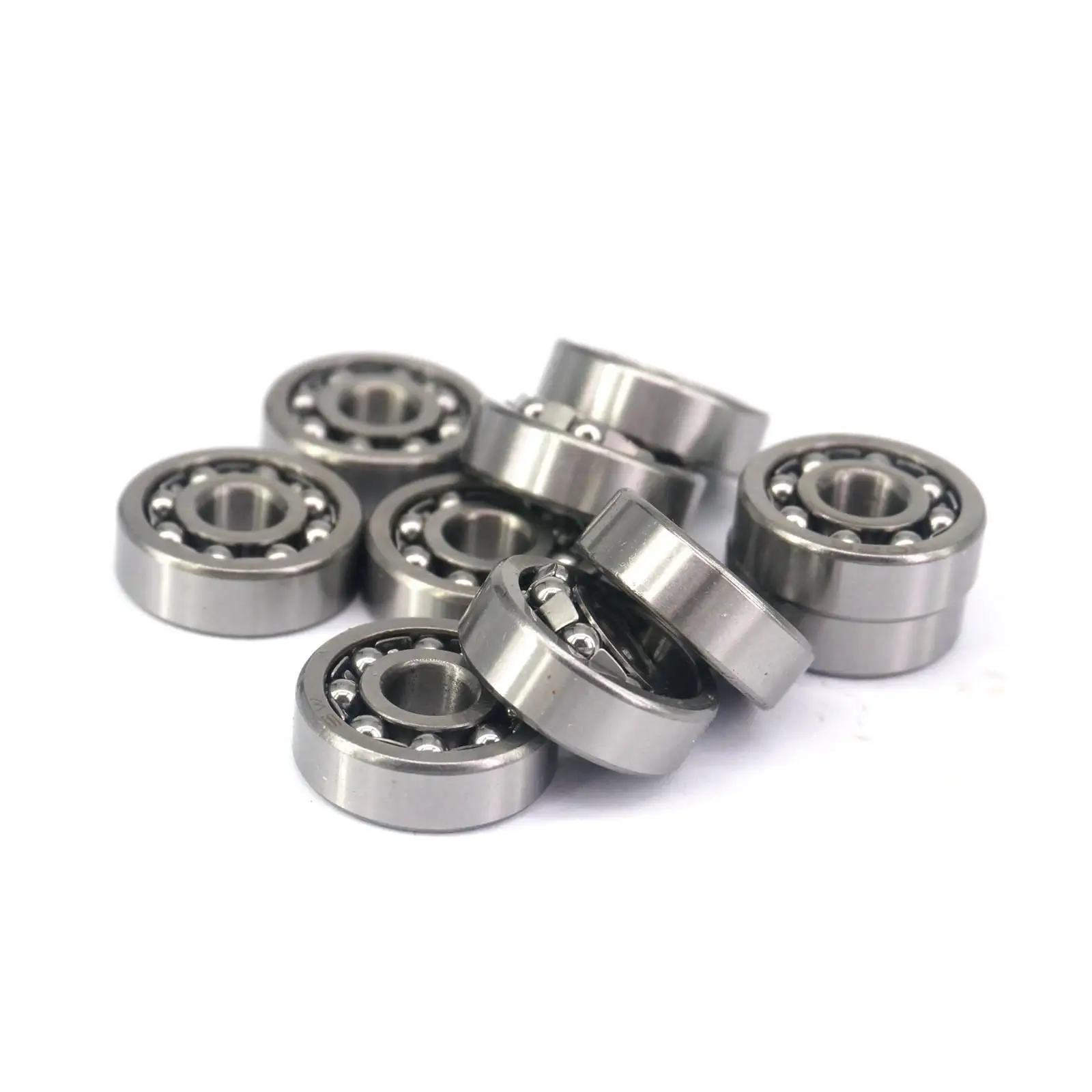 

10pcs Model 1026 126 6x19x6mm Self Aligning Ball Bearing Double Row Bearing Steel