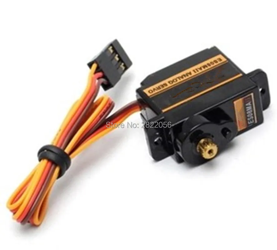 4pcs/lot 100% Orginal EMAX ES08MA II Mini Metal Gear Analog Servo 12g/ 2.0kg/ 0.12 Sec Mg90S