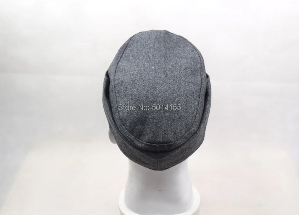 Cosplay  German WH Elite EM M43 Panzer Wool Field Cap Hat Gray