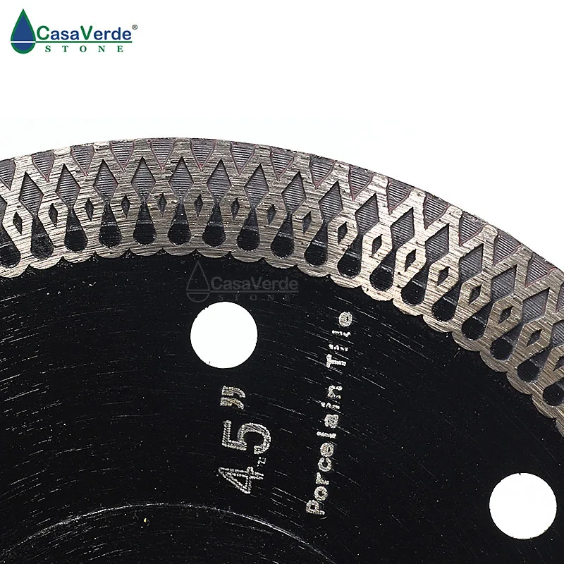 HARDCORE series 115mm 4.5 inch hot sintered diamond circular saw blade for porcelain Diamond cutting blade