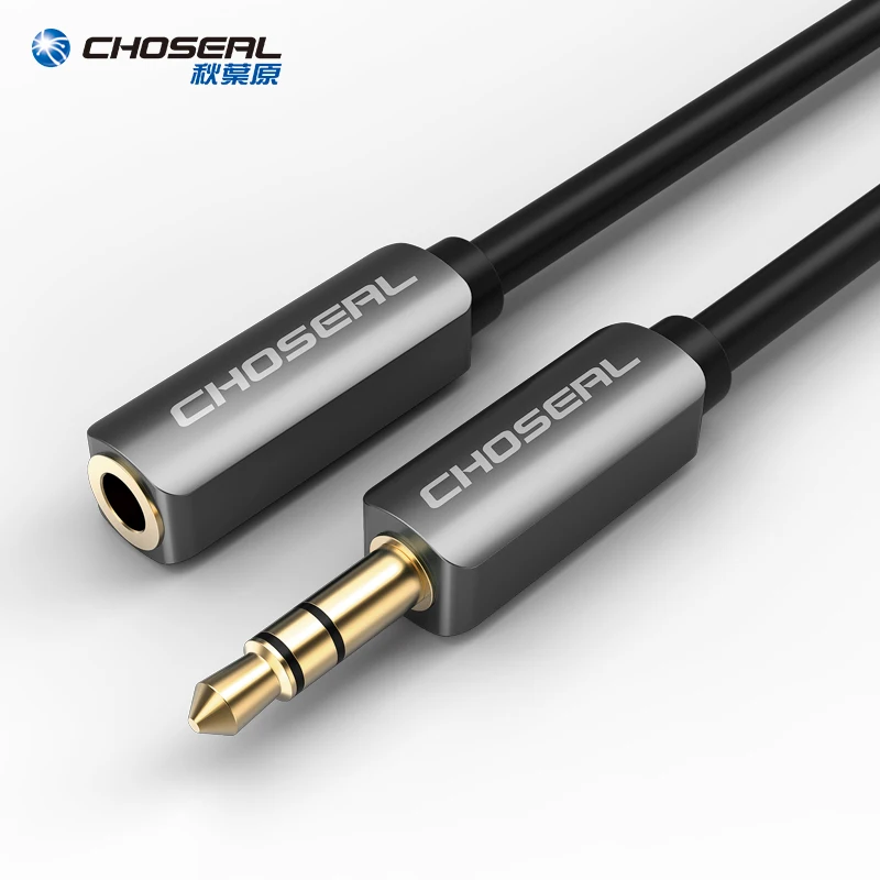 CHOSEAL 3.5mm Audio Cable Extension Audio Core Male to Femal Aux Cable Headphone Cable for iPhone MP3 MP4 Player 1/1.5/2/3/5M