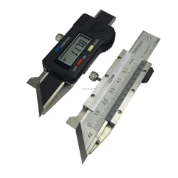 45degree digital Chamfer Gauge Stainless steel Chamfering calipers vernier caliper Chamver Vernier Caliper