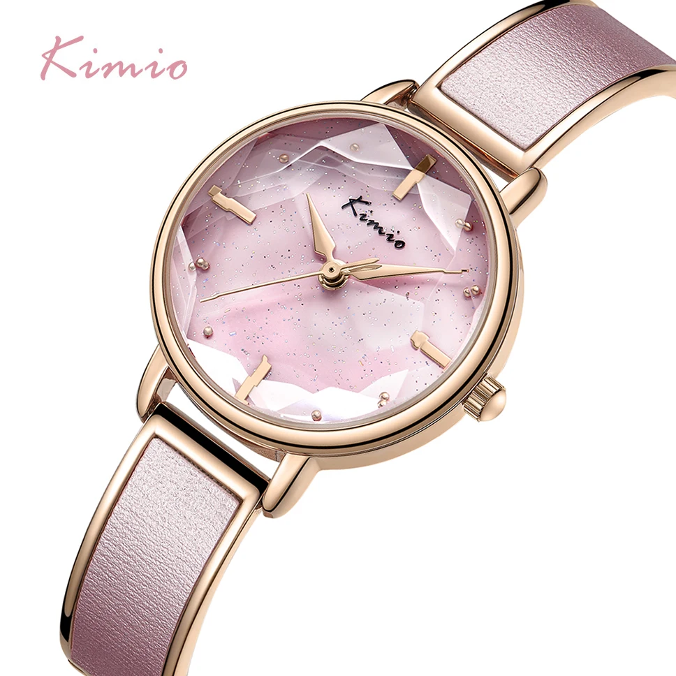 Kimio Brand Bracelet Watches Women Luxury Ladies Quartz Watch Woman Casual Waterproof Watch Clock Big Dial 2019 Spring New