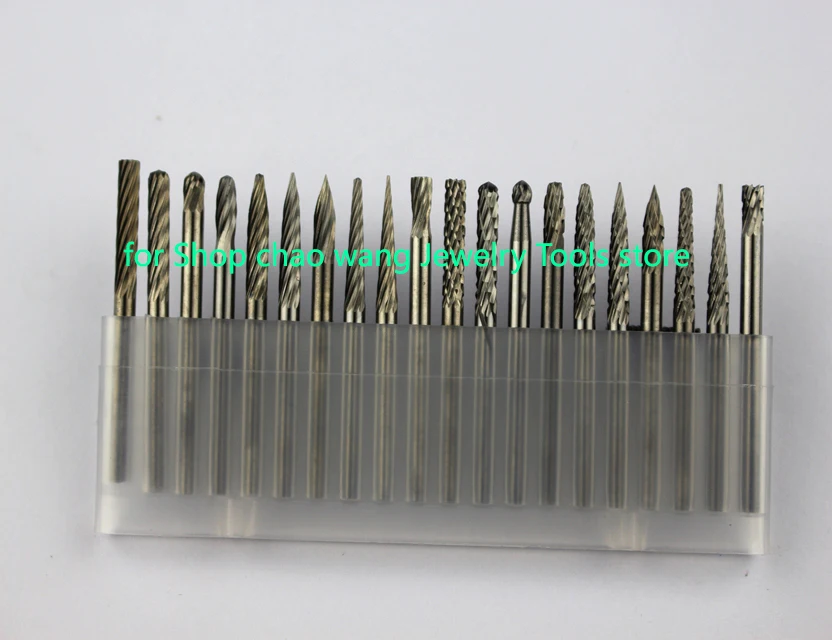 

3.0mm Shank Tungsten Carbide Rotary Files Set