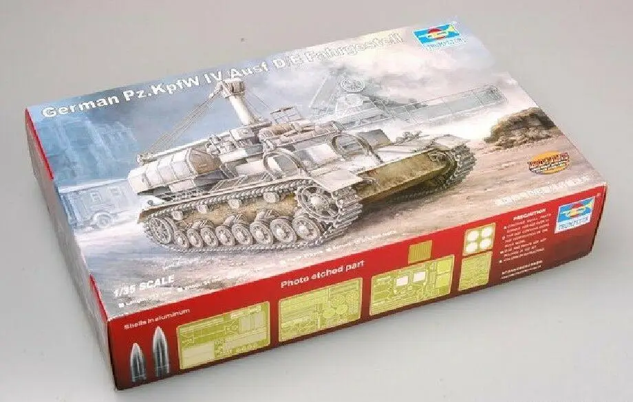 

Трубач 1/35 00362 Pz.Kpfw.IV Ausf.D/E Fahrgestell