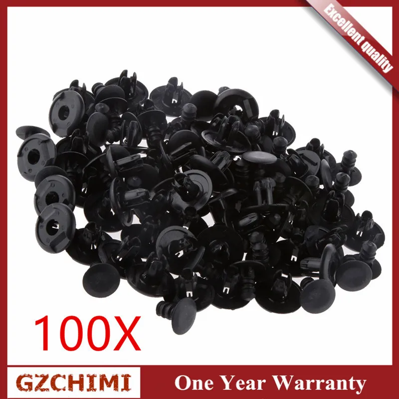 

Новые 100x 91512-SX0-003 зажимы для подкрылок, фиксатор для Honda Civic Accord Acura Integra