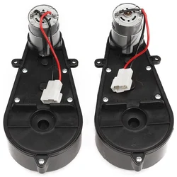 Hot sale 2 Pcs 550 Universal Children Electric Car Gearbox With Motor, 12Vdc Motor With Gear Box, Kids Ride On Car Baby 12000rpm