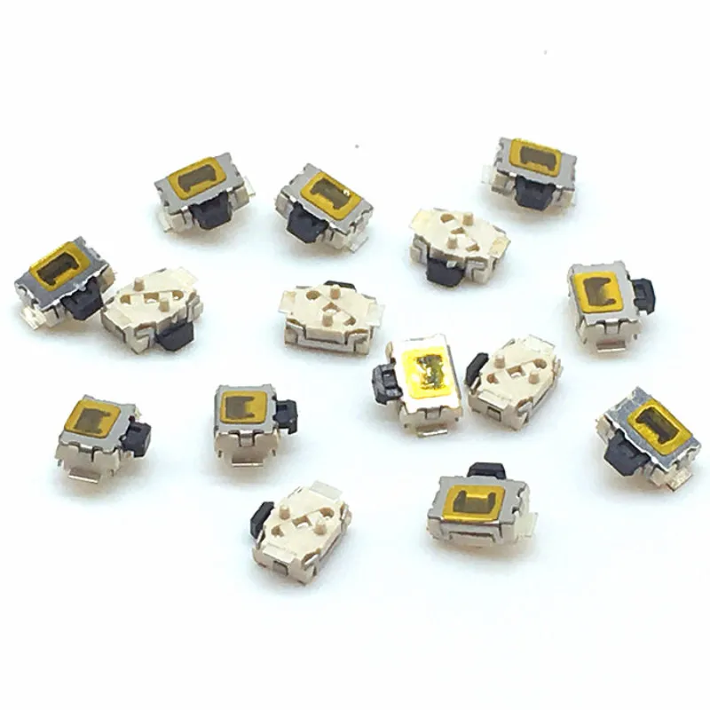 10/50/100pcs Little Turtle Micro Switch SMD 2pin Reset Button Touch Switch for Mobile Phone