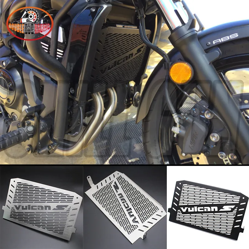 

Motorcycle Stainless Steel Radiator Guard Cover Radiator Grille Cover For KAWASAKI VULCAN S 650 2015 2016 Vulcan-s 650 15'-16'