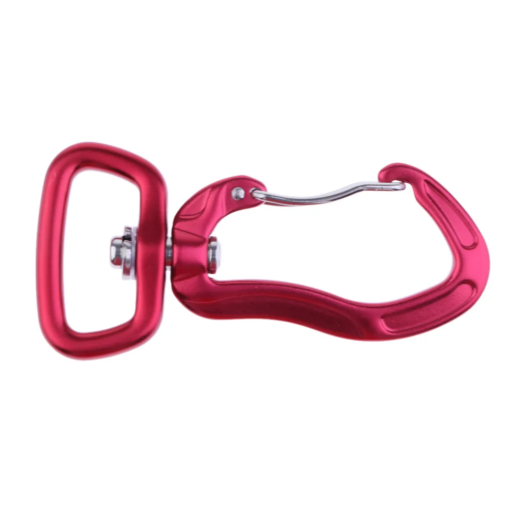 MagiDeal Rotating Carabiner Clip 360 Rotating Carabiner Rope Carabiner Hammock Hook Dog Lead Clip Buckle