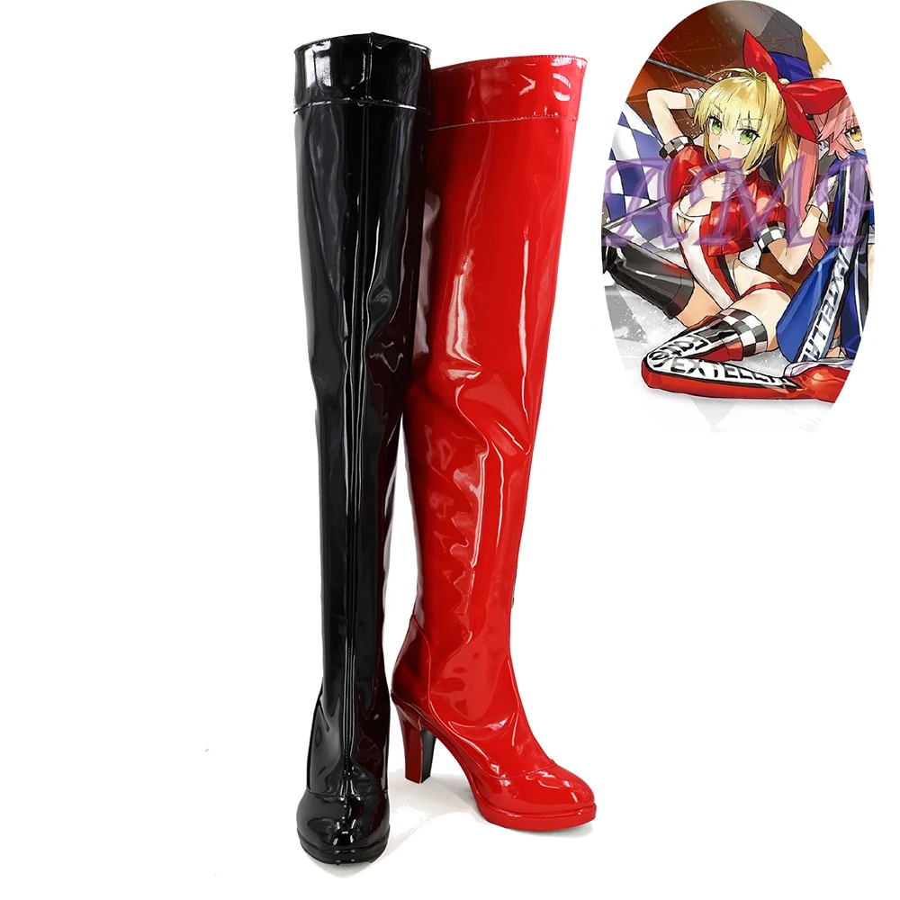 Fate/EXTELLA EXTRA RACIN Nero Cosplay Shoes Women Boots