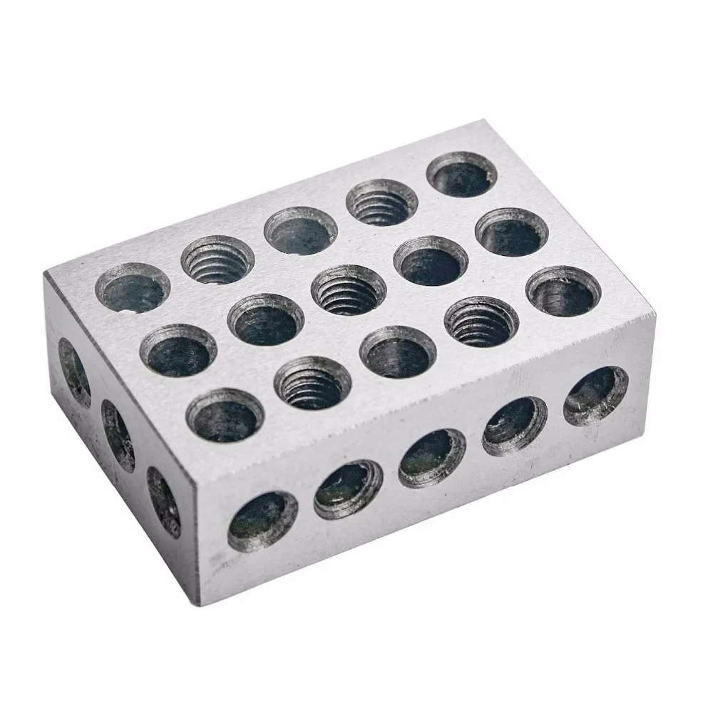 2pcs/set Hardened Steel 25-50-75mm Blocks 0.0001\