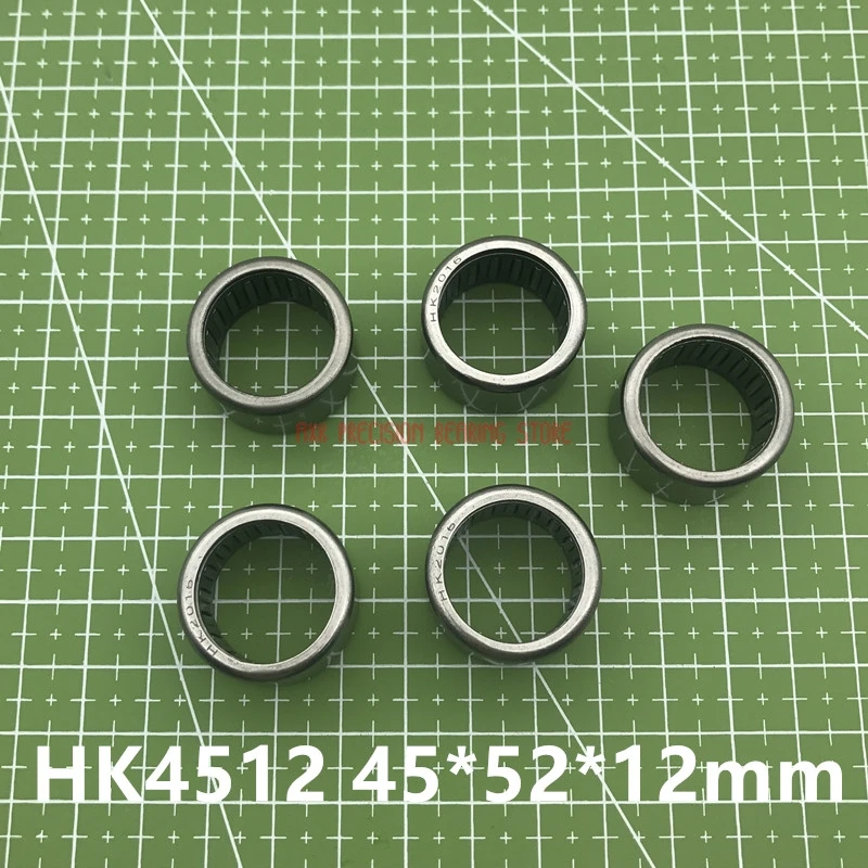 

2023 New Arrival Real Needle Bearings Hk4512 45x52x12 ( 5pcs) Drawn Cup Roller Bearing