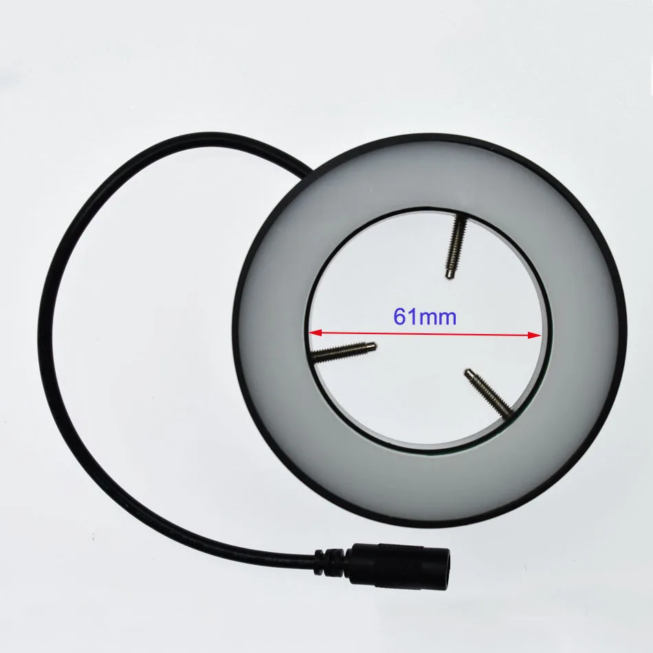 With Milk White Board Inner Diameter 144 Lamp Bead Microscope LED Ring Light Source Eliminate Shadow to Prevent Reflection