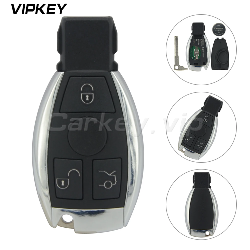 

Дистанционный ключ с 3 кнопками 315 МГц для Mercedes Benz E S C Class Auto Smart Key IYZDC07