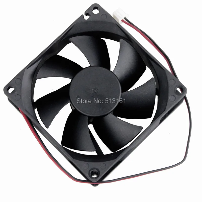 2 cái 5 v 80 mét 8 cm Máy Tính Trường Hợp Fan Hâm Mộ 2pin Kết Nối 80 mét x 80 mét x 25 mét PC Máy Tính Xách Tay Mát Quạt Làm Mát