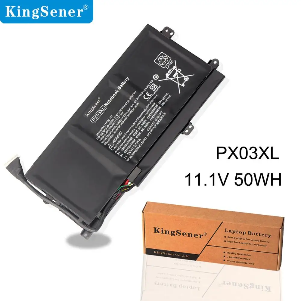 

KingSener PX03XL Laptop Battery For HP Envy 14-K001Tx K031Tx K047Tx K128Tx M6-K010dx k022dx HSTNN-IB4P/LB4P TPN-C109/C110/C111