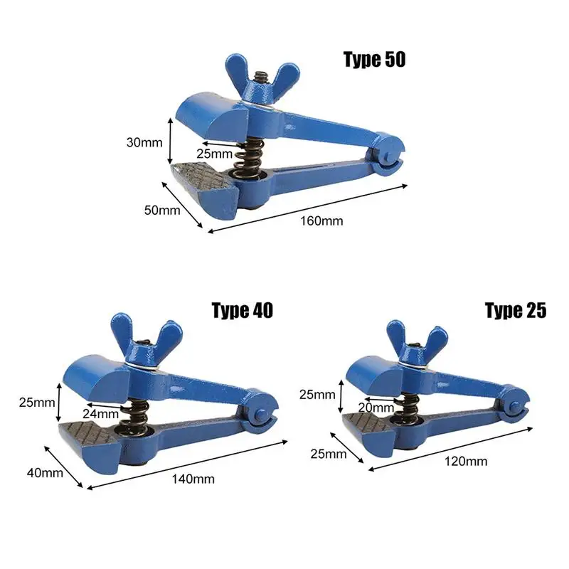 High Quality Mini Hand Vise Multi-Pliers Small Heavy-duty Jaw Vice 20mm 40mm 50mm Precision Vise  Accessories