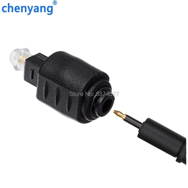 Optical Toslink Male to Mini 3.5mm Toslink Female Audio Adapter Connector Optical Fiber Adaptor