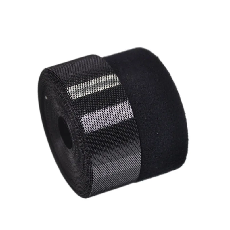 1''width Brushing Fabric loop&Injected hook.Children clothing Adhesive Fastener Tape.Care for the baby.soft and thin hook loop
