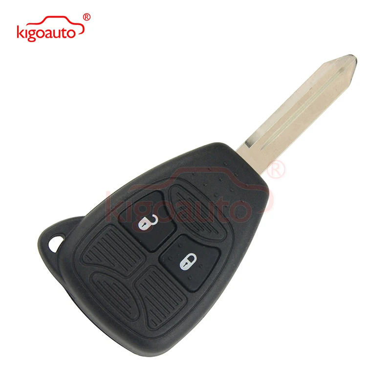 Kigoauto 2pcs For Chrysler Dodge 300C Calibre Nitro Voyager Remote Head Key 2 Button 434Mhz 04589318AC