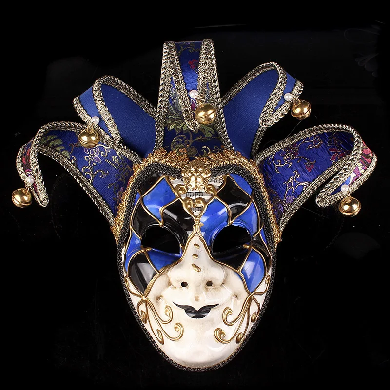 New Art Collectible Upscale Venice Masquerade Mask Christmas Halloween Decoration Party Performance Cosplay Anonymous Masks