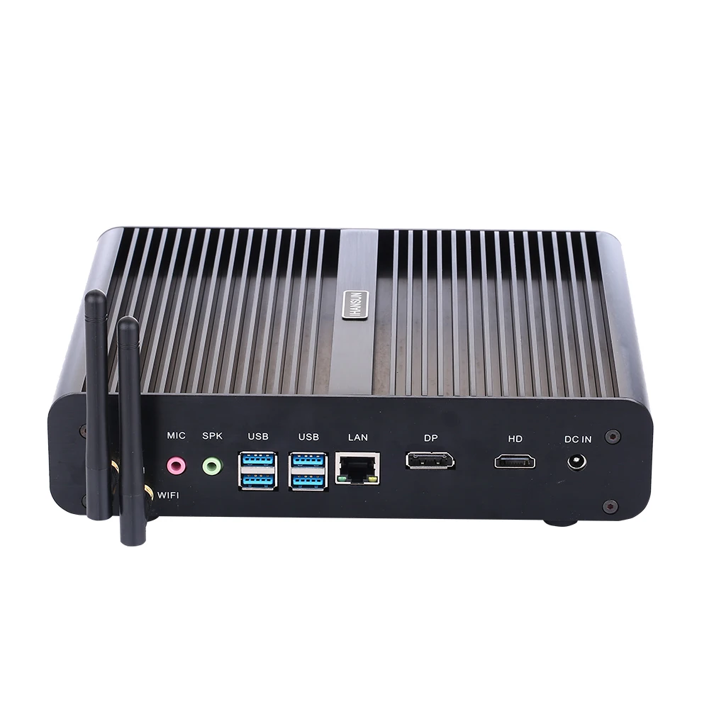 Hunsn 4k lüfter loser Mini-PC, abm14, Intel i7 8550u/1165 g7/10510u/10710u, Desktop-PC,Windows 11/Ubuntu, WLAN, DP,HD,4 USB3.0,4 USB2.0,LAN